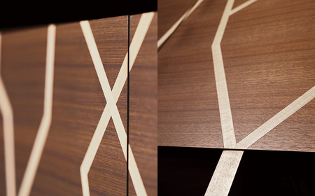 No.1145-02 Fantastique Cabinet Dark ／ 家具 キャビネット ファンタスティック オリジナル家具 ブランド MATSUOKA マツオカ 松岡家具製造 高級感 上質 エ