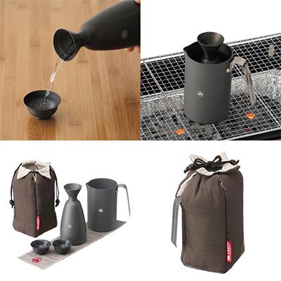 ふるさと納税 城陽市 携帯・アウトドア熱燗セット キャンプなど野外でも日本酒が楽しめる熱燗セット!　81280308 |  | 01