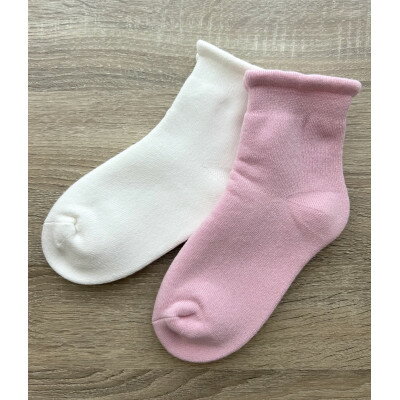 【ふるさと納税】ふわもち鯛焼き靴下x2足組(ピンク、ホワイト)【1657274】
