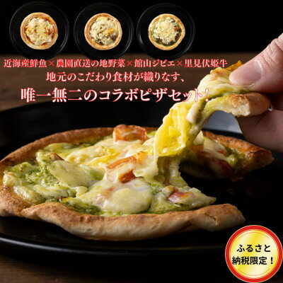 【ふるさと納税】【ふるさと納税】TATEYAMAPIZZAセット　2P4枚入(ピザ)【配送不可地域：離島】【1487434】
