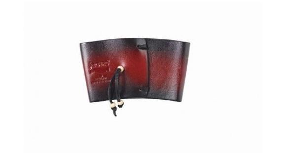 
                  jaCHRO CUP SLEEVE （赤） | 皮 革 漆 信州 コーヒー 珈琲 カフェ カップスリーブ 休憩 長野県 塩尻市
                