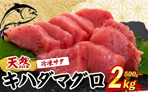 
            【選べる内容量】天然 キハダマグロ 2kg 1.5kg 1kg 500g 赤身 マグロ まぐろ 鮪 刺身用 さしみ 刺し身 柵 海鮮 魚介 魚貝 魚 海鮮丼 漬け丼 冷凍 小分け 手巻き寿司 寿司 数量限定 期間限定 訳あり 不揃い 高知県 室戸市
          