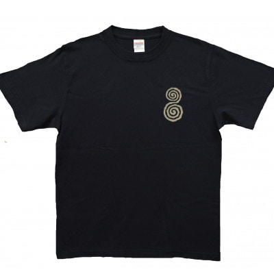 Tシャツ ふとまに 太占 姫川薬石 ネイビー (半袖 160サイズ)【1619399】