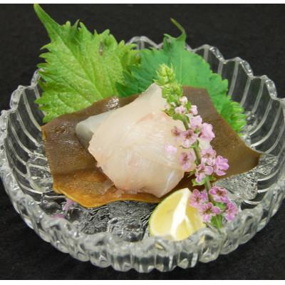 ふるさと納税 青森県 青森産 冷凍平目昆布〆スライス |  | 01