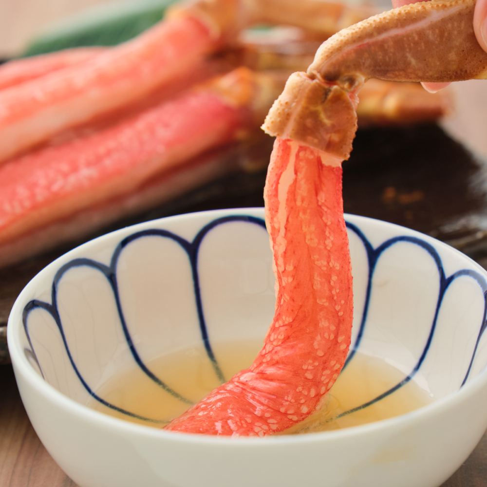 26-41 【生食可】特大・生ずわいがに脚ポーション1kg(500ｇ×2)