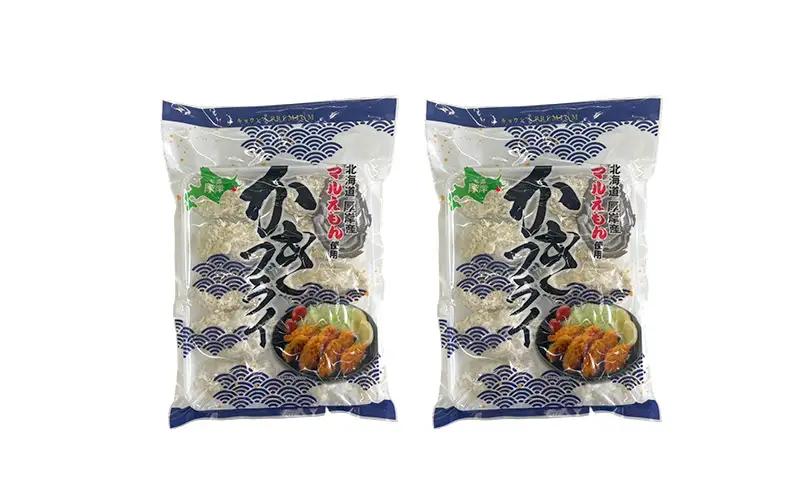 北海道 厚岸産 牡蠣フライ 200g（10粒入）×2袋 (合計400g) 簡単！ 揚げるだけ 魚貝類 加工食品 