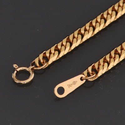 K24純金 喜平ネックレス【約26.5g・6面ダブル・42cm】造幣局検定マーク【配送不可地域：沖縄県】