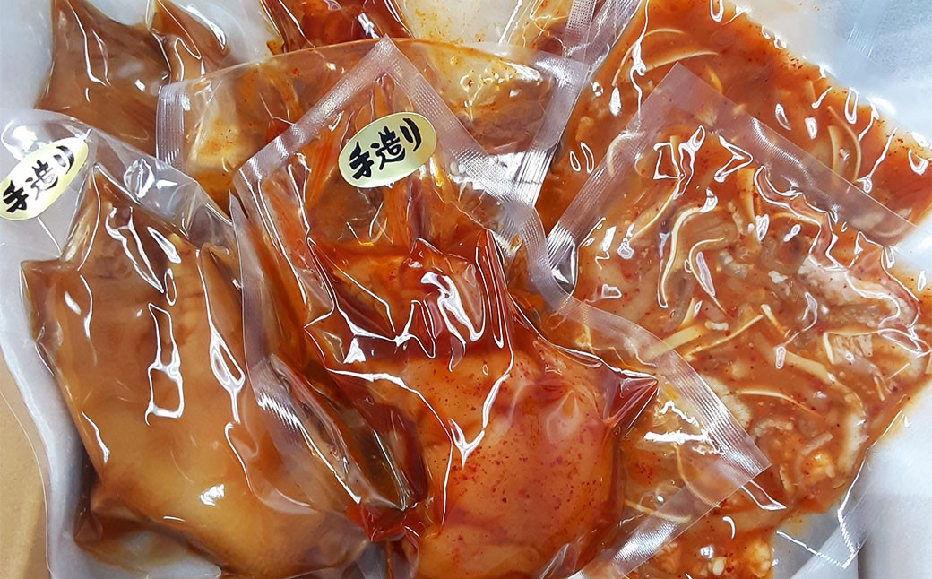 
            甘辛煮豚足・ミミガーセット ／ 豚足 (辛口・甘口 ) 甘辛ミミガー 豚肉 お肉 珍味 おつまみ 真空パック 九州産 長崎県 長崎市
          