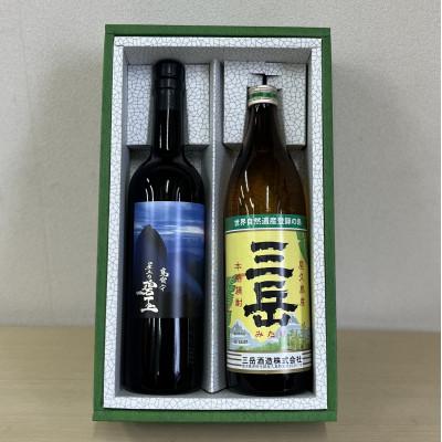 ふるさと納税 屋久島町 三岳900mL・屋久の碧玉720mLセット【数量限定】 |  | 01