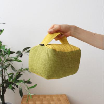 ふるさと納税 京都市 【洛中高岡屋】3つの高さで寛げるアイテム『コロミィ』(萌黄&菜の花) |  | 03