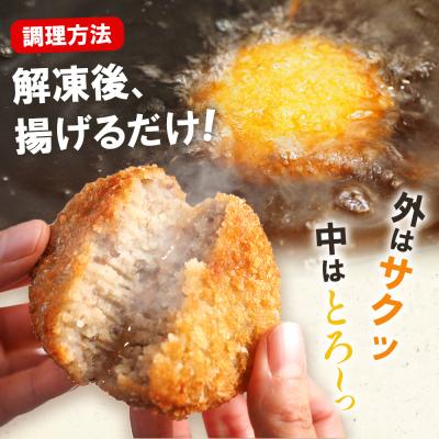 ふるさと納税 西予市 <はなが牛コロッケ 計30個> オリジナル おつまみ お肉 牛肉 はなが牛 国産 ころっけ |  | 03