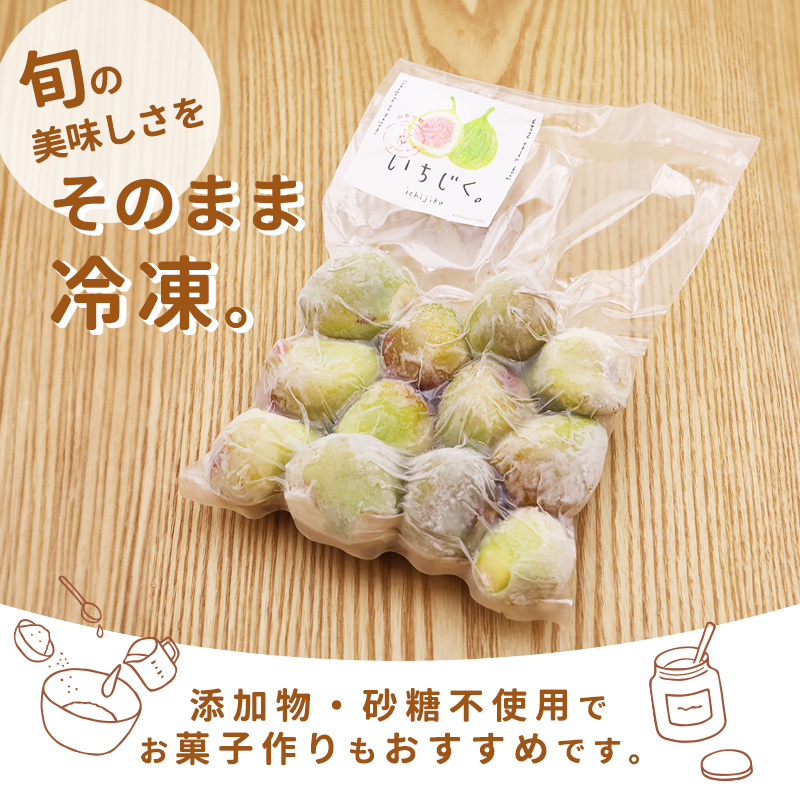 加工用 フローズン いちじく 1kg（ 500g × 2袋 ） 【2025年9月中旬から12月頃発送予定】　010-G-YW003 【Bセット】