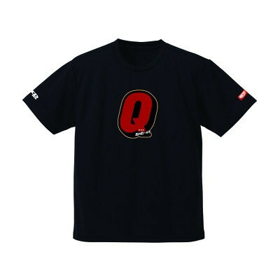 【ふるさと納税】JTTA公認　卓球ユニフォーム【男女兼用(ドライ):160サイズ】アルファベット　Q　ブラック【1778771】