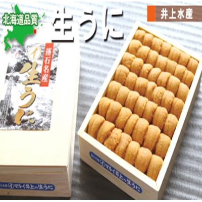 ふるさと納税 根室市 ムラサキウニ並べ詰め150g×2折[7月中旬以降発送] F-71009