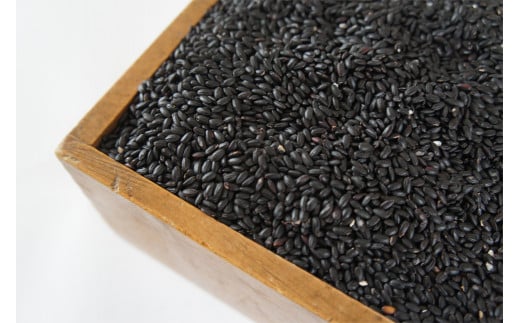 奥阿賀ブラックフーズ「黒米の粉」のセット