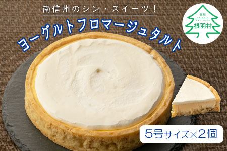 さくさく！大人気★ヨーグルトフロマージュタルト 2箱 5号サイズ (約15cm) 