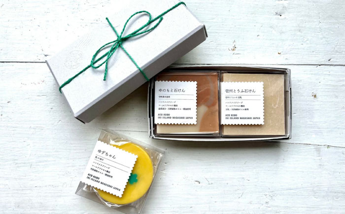 旅のひと石けん2個セット《壱岐市》【ACB工房】 [JEK010] 14000 14000円