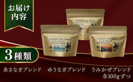 Fuuki Coffee Roaster GOTOブレンド 3種類飲み比べセット[RBO023] コーヒー 珈琲 コーヒー 珈琲 コーヒー 珈琲 コーヒー 珈琲 コーヒー 珈琲九州 長崎