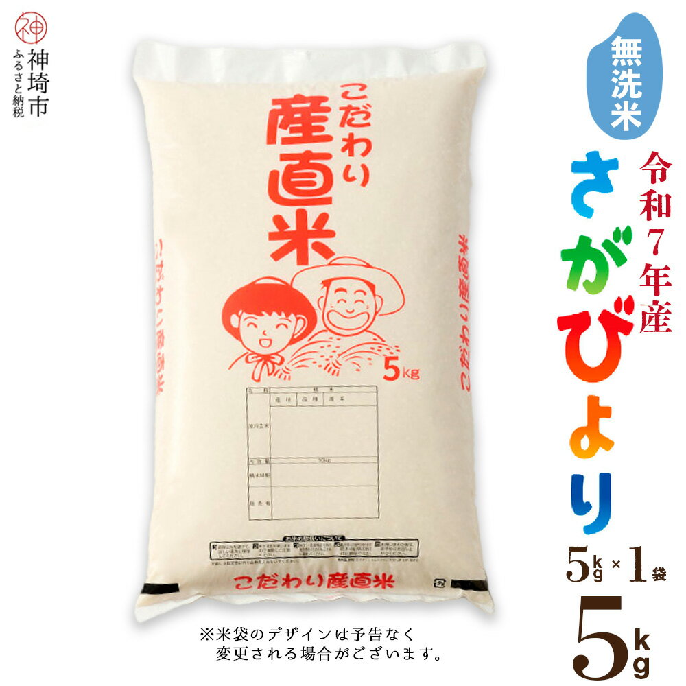 【ふるさと納税】【令和7年産】さがびより 無洗米 5kg【さがびより 無洗米 5kg お米 おいしい ランキング 人気 国産 佐賀県産 ブランド 地元農家】(H061A17)