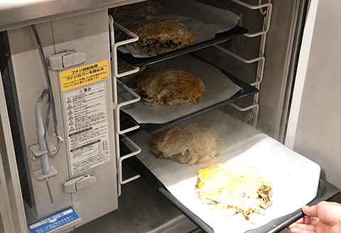 佐賀県産玉ねぎのお好み焼き３枚セット：B015-132