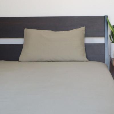 ふるさと納税 泉佐野市 【tissu de coton/ダブルガーゼ】シングルフラットシーツ1枚(オリーブ) G1936 |  | 03