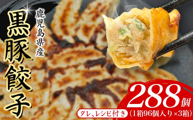 
            黒豚 冷凍餃子 288個 / ぎょうざ グルメ 人気 おすすめ 餃子 惣菜 豚 肉 お肉 ぎょーざ 高評価餃子 おかず 晩ご飯 食品 加工品 大阪府 豊中市 焼き餃子 焼餃子 人気ラーメン店 げんこつ
          