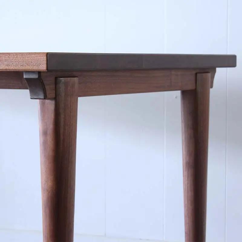 ダイニングテーブル ウォールナット W1800 北海道  MOOTH インテリア 手作り 家具職人 モダン 家具 EB8-0025