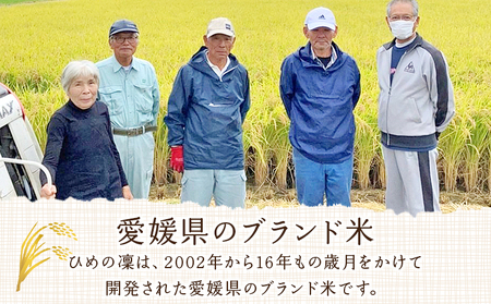＜愛媛県推進米 ひめの凜 約5kg＞ 5kg お米 コメ こめ 白米 精米 ご飯 ライス 穀物 ひめのりん ヒメノリン ヒメノ凜 ブランド米 大粒 ツヤツヤ 特産品 愛媛県産 西予市産 宇和町産 三好