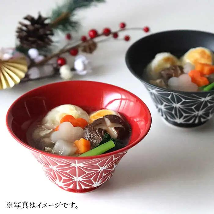 【波佐見焼】ホワイトライン麻 ミニ丼 どんぶり グレー 食器 皿 【翔芳窯】 [FE165]  波佐見焼