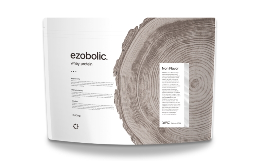 【WPCノンフレーバー】 EZOBOLIC プロテイン 1kg 【 定期便 12回 】