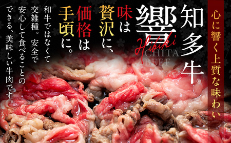 牛肉 切り落とし 400g×2P 800g  (4人前)  知多牛 響 [配送不可地域：離島]