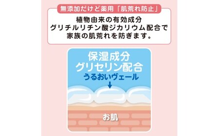 肌荒れを防ぐ薬用無添加　泡ボディソープセットＢ　＜無添加生活シリーズ＞ ※離島への配送不可