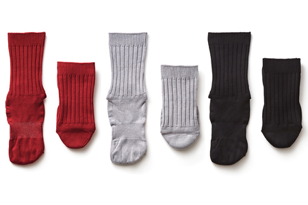 足の健康を考えた五本指ソックスととのえる ベーシック男女兼用(23~24cm)【ライトグレー】靴下 くつ下 足の健康 足のトラブル予防 5本指構造 5本指ソックス くつした ウォーキング care:s