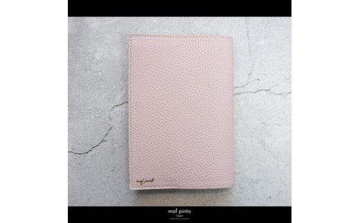 maf pinto (マフ ピント) レザーブックカバー文庫サイズ ADRIA LINE ライトピンク 本革 日本製