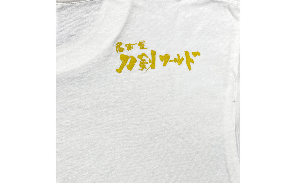 オリジナル【加藤清正Tシャツ】Mサイズ（ホワイト）／名古屋刀剣博物館