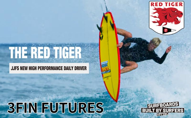 
            PYZEL SURFBOARDS RED TIGER 3FIN FUTURES サーフボード パイゼル 初心者 中級者 サーフィン 江ノ島 江の島 海 波 PYZEL SURFBOARDS JAPAN 株式会社 神奈川 湘南 藤沢
          