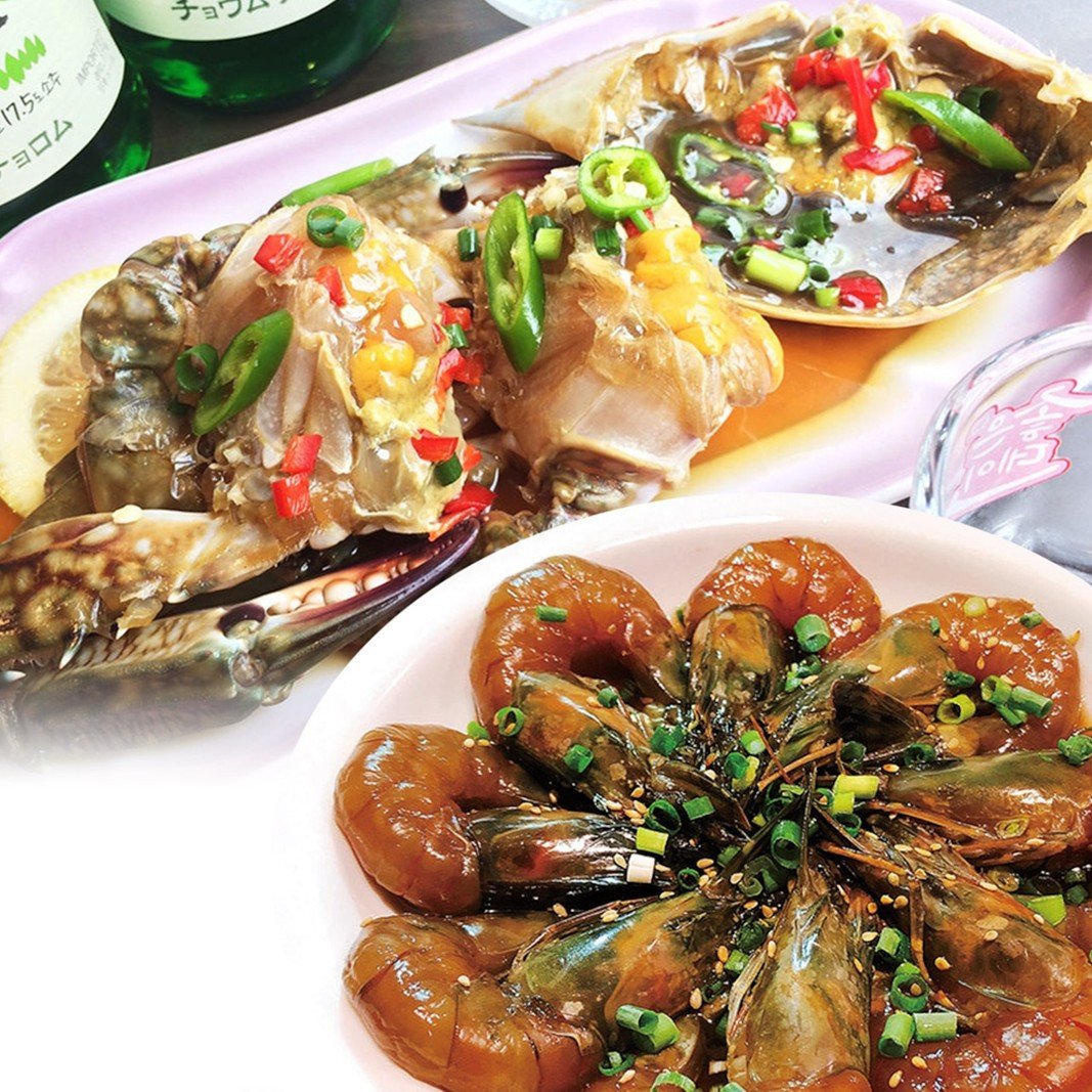 
            カンジャン満足セット 韓国料理 海鮮 韓国 新宿 カニ 蟹 まるごと 冷凍 伝統料理 おかず 0110-008-S07
          