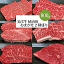 【ふるさと納税】 肉の杉屋 美渓牛 焼き肉用 おまかせ2種 800g ( イチボ ミスジ ヒウチ カイノミ ランプ バラ ロース モモ クリ ハネシタ )