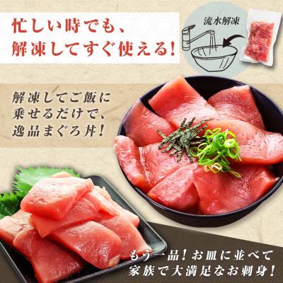 ふるさと納税 田野町 【四国一小さなまち】天然マグロ切り落とし　1kg(冷凍) |  | 03