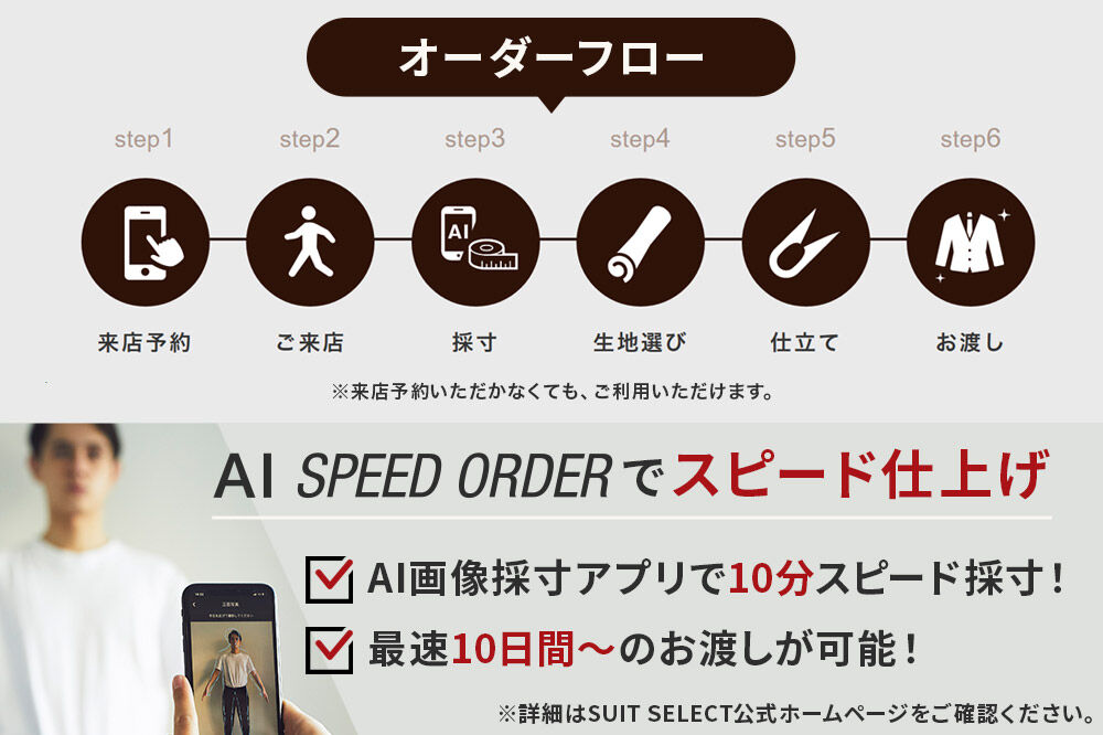 【全国のスーツセレクトにて採寸可能】お仕立て補助券 30,000円分＜レターパックライト＞