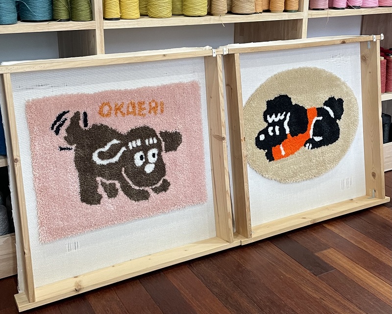 【体験】SORATOBU tufting studio　当日持ち帰り！タフティングワークショップ（オリジナルラグ）