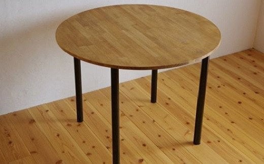 【テーブル／丸テーブル】 丸いダイニングテーブル90【ラウンドテーブル】 | テーブル 丸テーブル 家具テーブル テーブル家具丸 インテリアテーブル 折りたたみテーブル てーぶる まるテーブル 木製 おしゃれ テーブル インテリア 机 デスク ローテーブル 豊後高田市