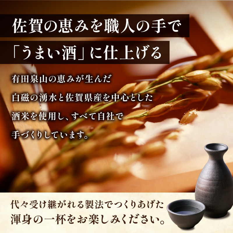 IWCブロンズメダル受賞 純米大吟醸 松浦一1800ml 1本 039-D286