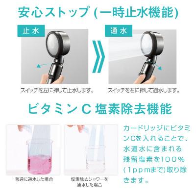 ふるさと納税 藤井寺市 Arromic 3Dシャワーサロンスタイル・プレミアム/節水 シャワーヘッド |  | 03