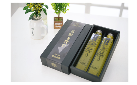 【STF01】「宮崎を飲む」シロップ①<2本セット：徳永農園>