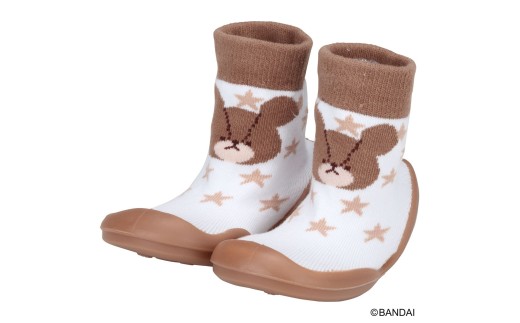 ソックス シューズ ギフトボックス 【Lサイズ】skater スケーター ベビー 靴 赤ちゃん スケーター skater くまのがっこう クマの学校 男の子 女の子 女子【キャラクター 靴下 くつ クツ ファーストシューズ】 奈良県 奈良市 なら 6-397