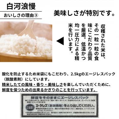 ふるさと納税 矢吹町 令和6年産米 白河浪慢こしひかり 10kg 精米 |  | 03