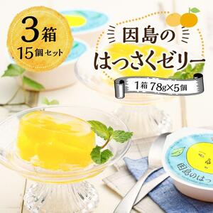 因島のはっさくゼリー 15個セット ゼリー