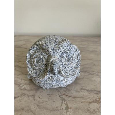 ふるさと納税 高松市 庵治石ふくろう置物