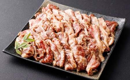 ＜ R8年熊本地震復興支援 ＞味付け肉 牛カルビ 自家製だれ 約600g ／ 味付肉 牛肉 お肉 肉 カルビ カルビ肉 九州 熊本県 熊本市 冷凍